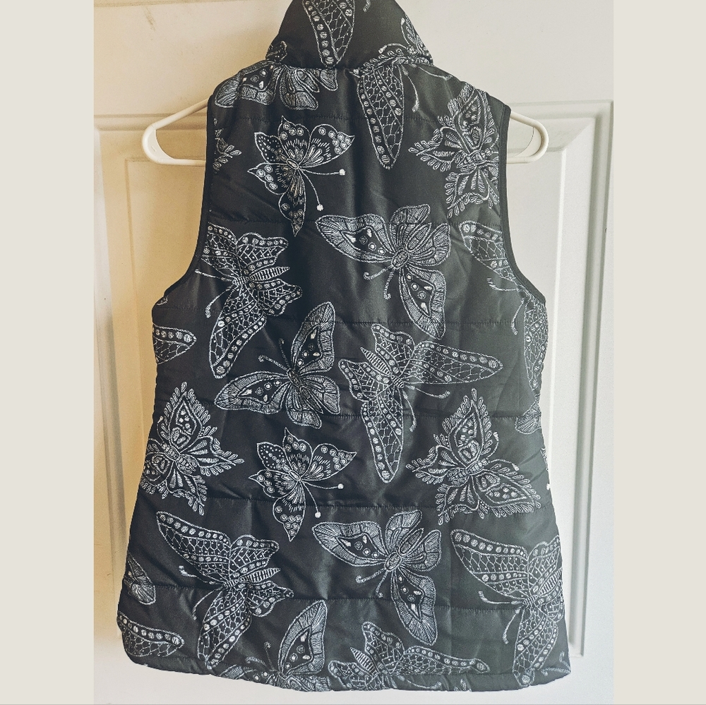 NWT Johnny Was Braemar Reversible Puffer Vest, XS - Picture 7 of 9